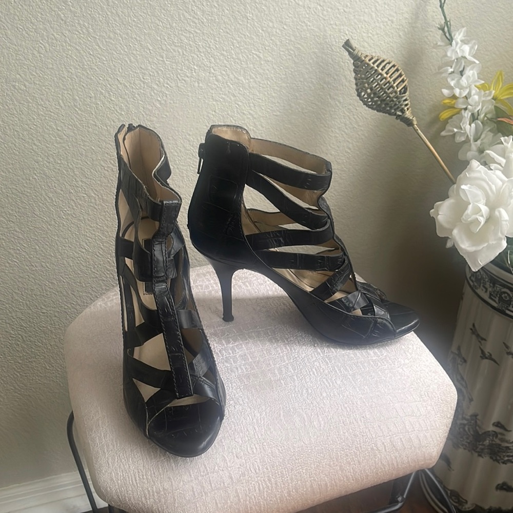 Zara black heels